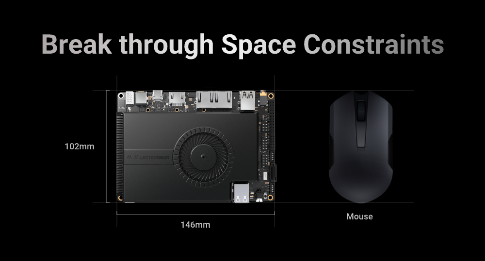 LattePanda Sigma,Size