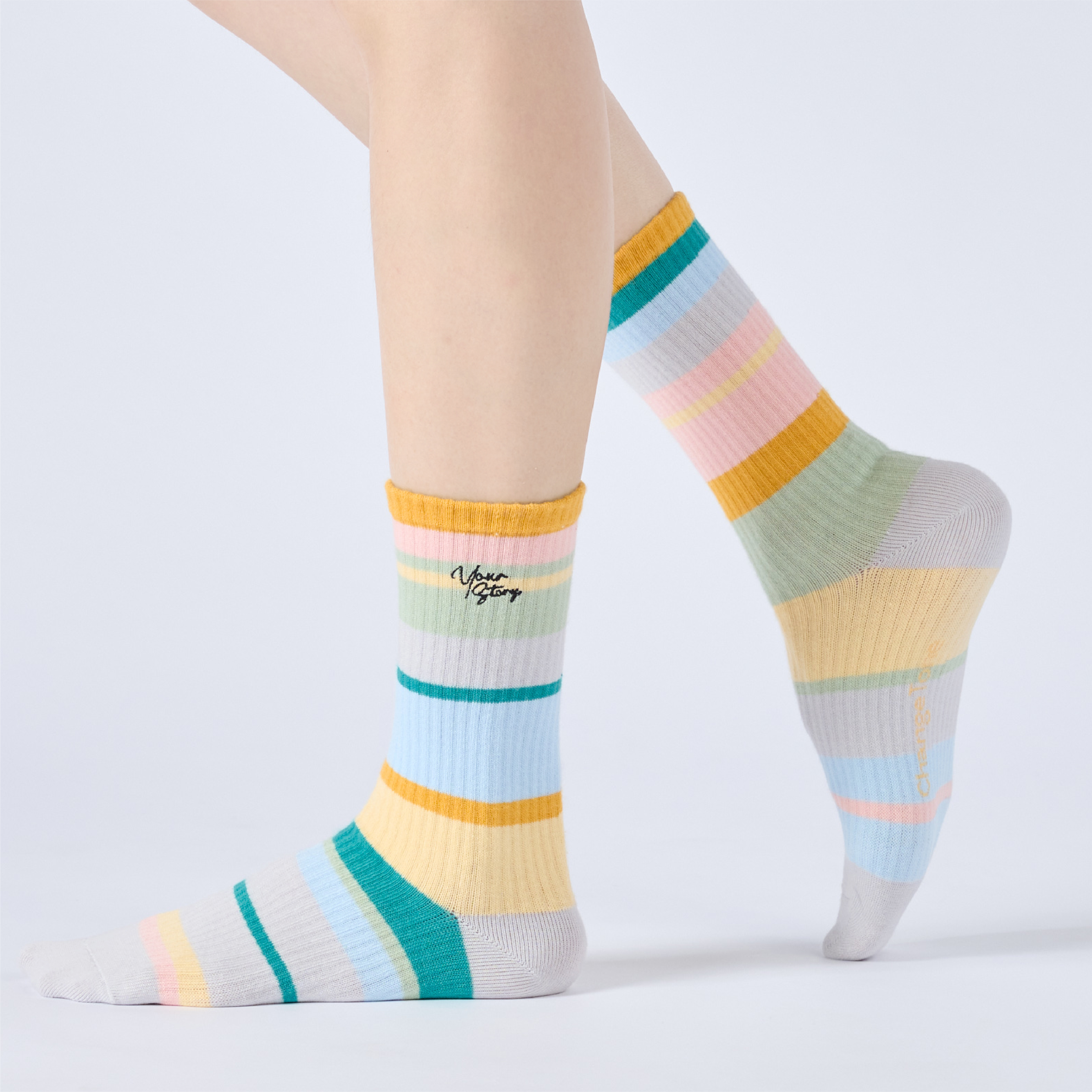 抹一道彩虹〈淺灰〉