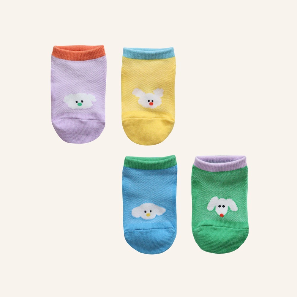 拚色小動物2入組