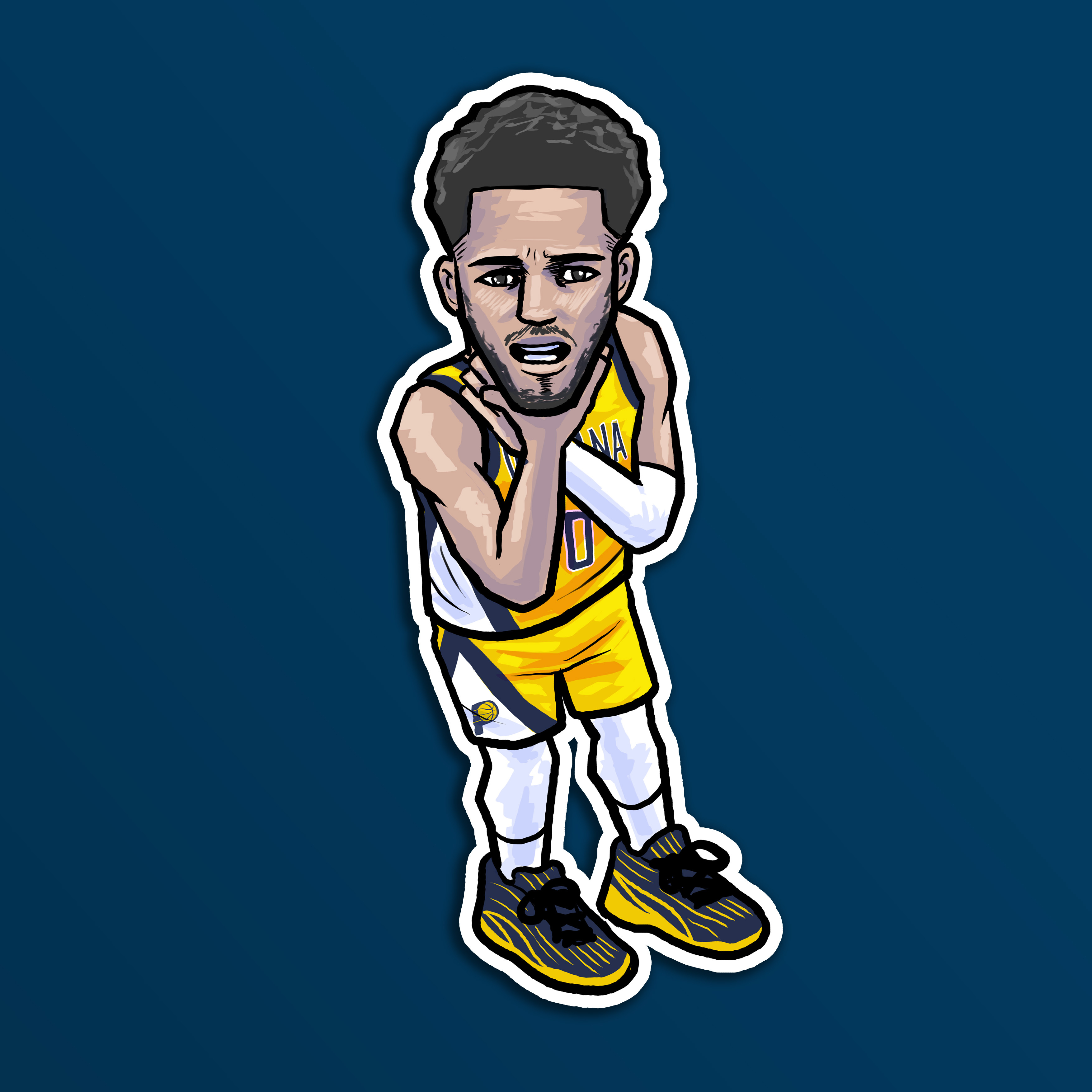 Indiana Pacers 貼紙