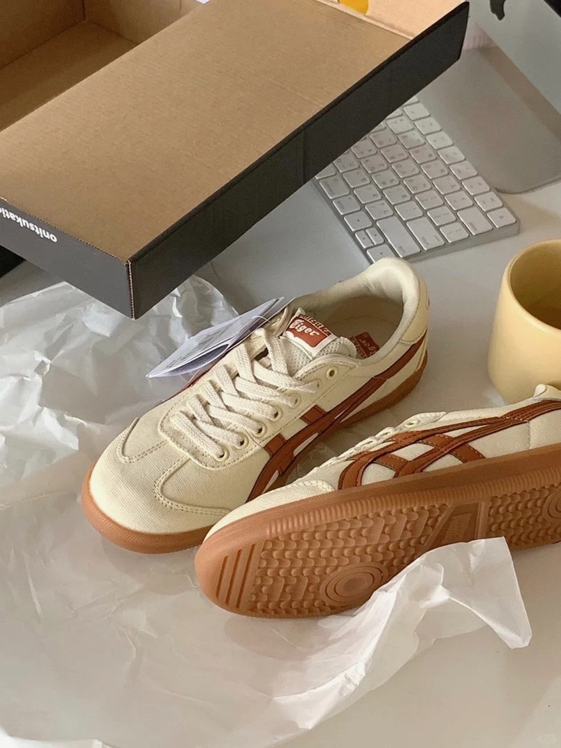 #部分現貨 Onitsuka Tiger 鬼塚虎 焦糖橘棕 德訓鞋1183A862-200