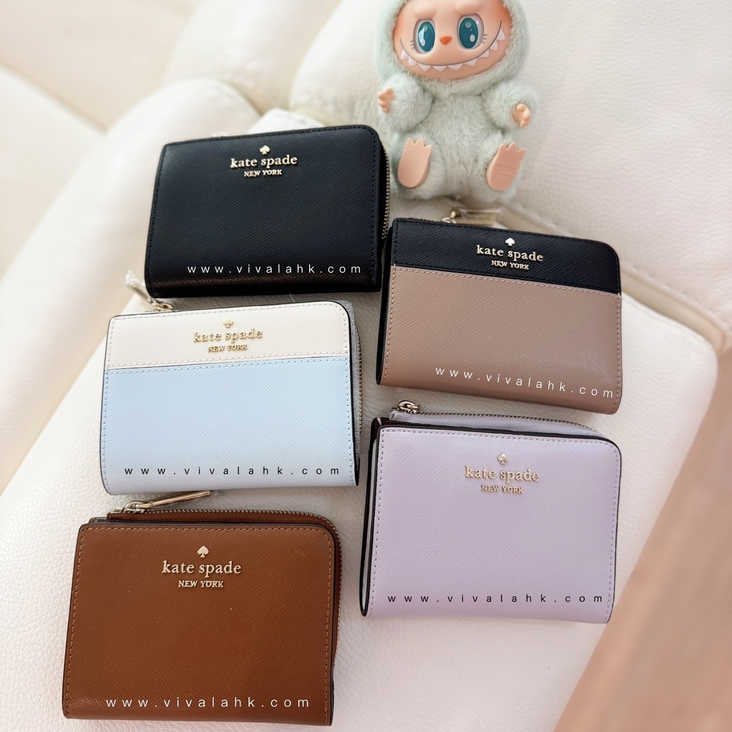 Kate Spade - Madison L拉鍊 細銀包 (KH615)