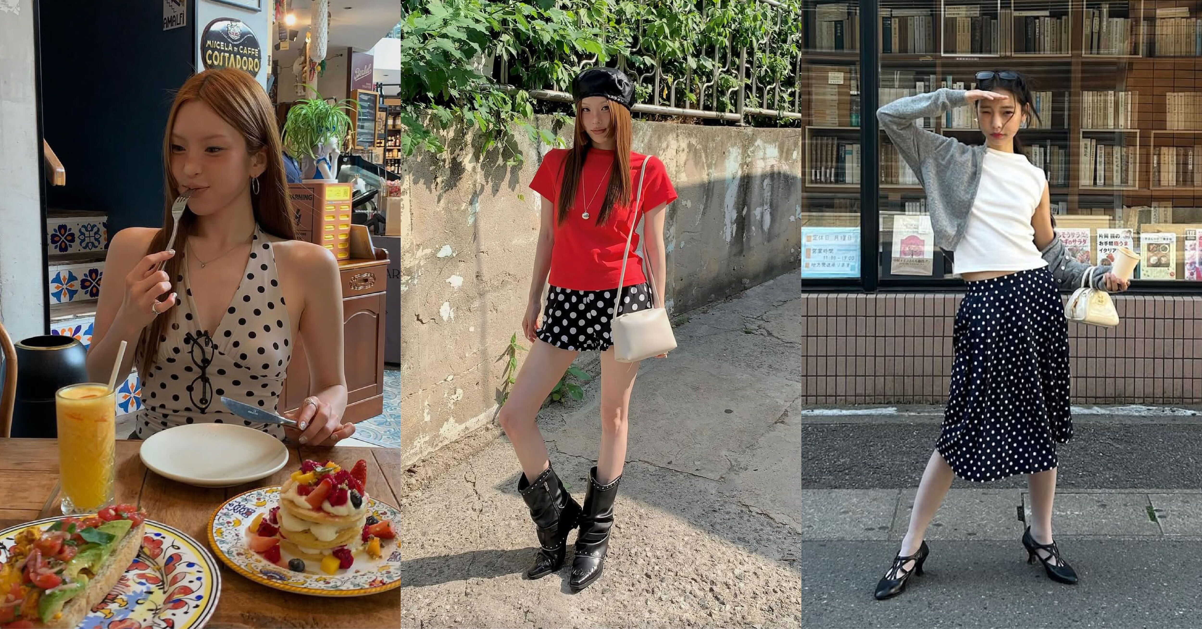 2025夏季必備潮流元素 波爾卡圓點 - BONNY&READ飾品