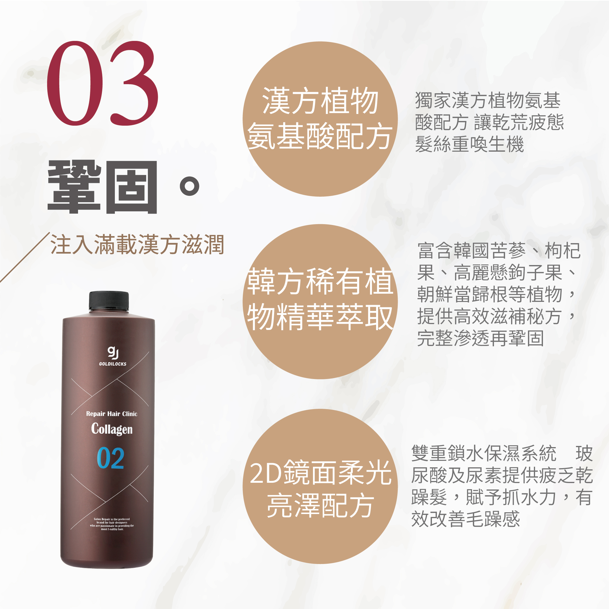 金韓今 韓金結構護髮 03鞏固