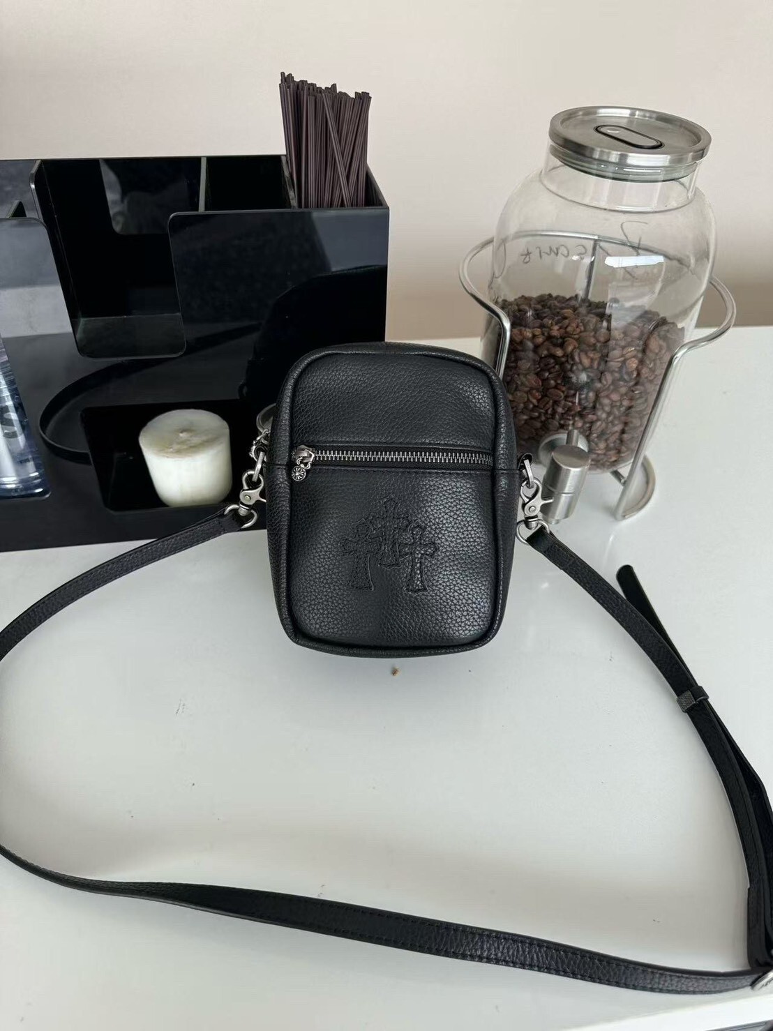 【0284-十字架手機側背包】