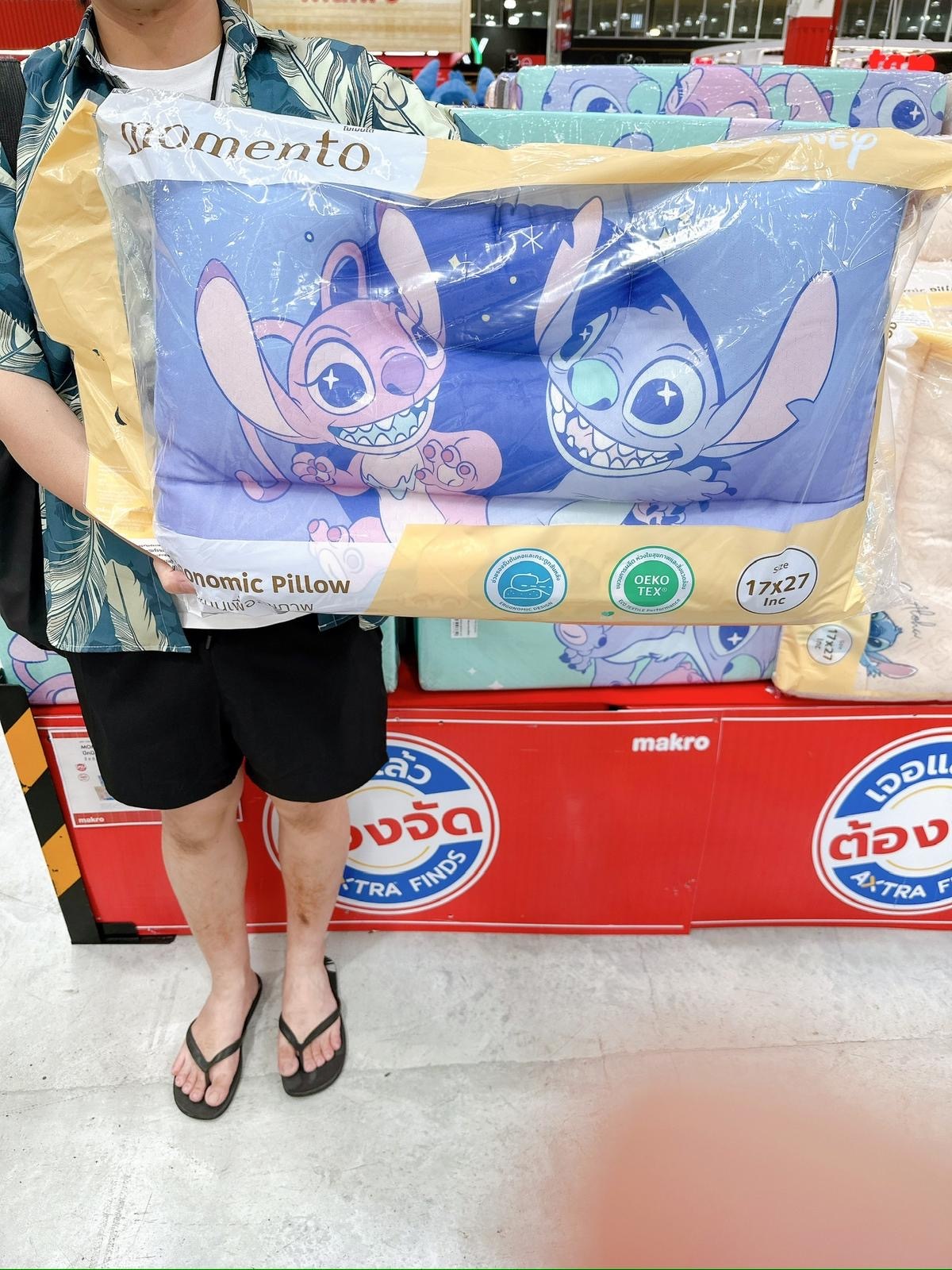 泰國直送 史迪仔柔軟健康枕