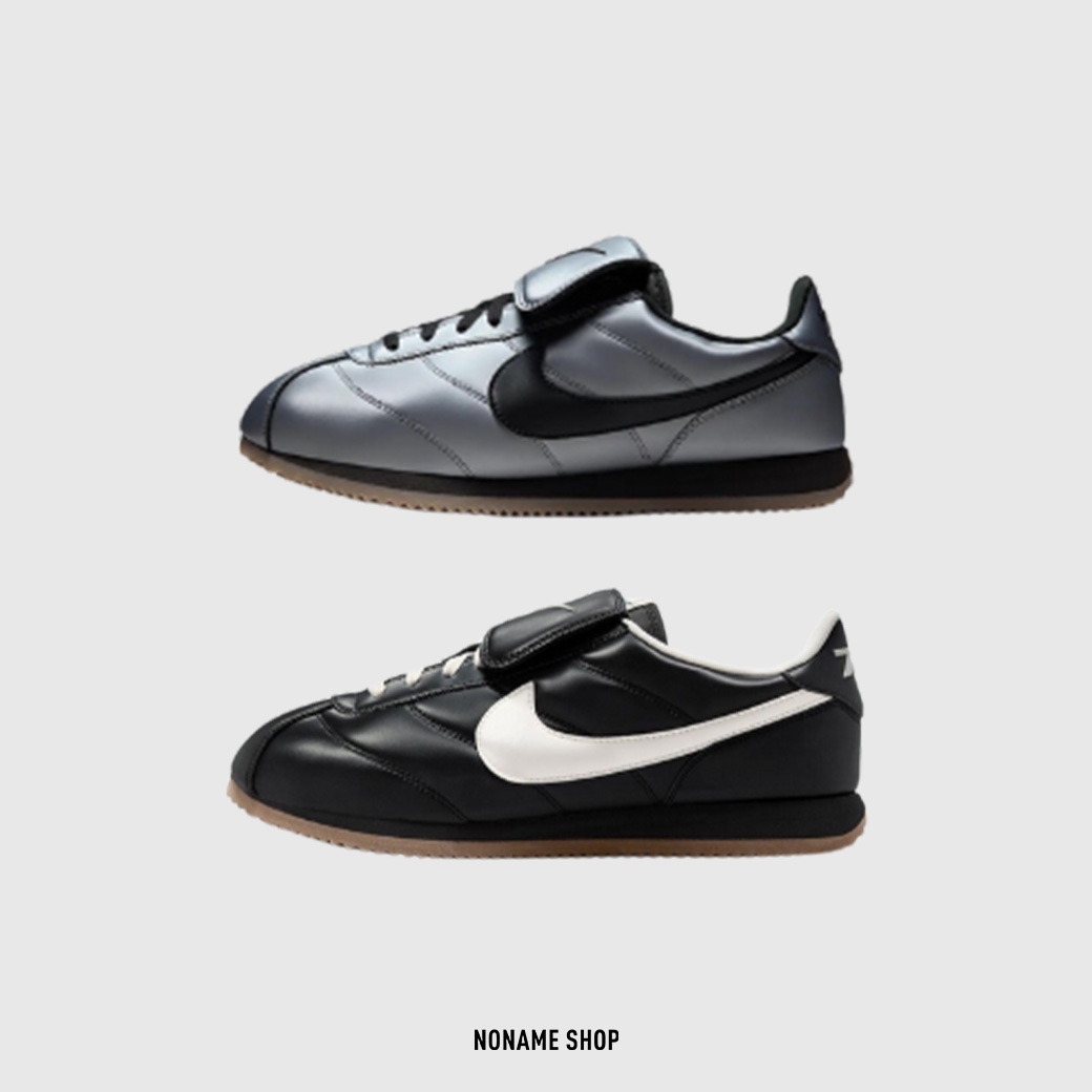 NIKE CORTEZ LEATHER SE "Metallic Cool Grey Black" / "Tiempo Pack Black" 阿甘 翻蓋 鞋舌 兩色 (男款)