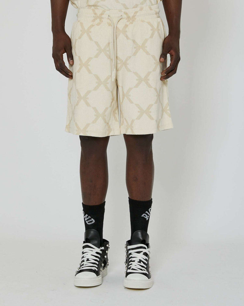 【RICHMOND X】滿版LOGO棉質短褲