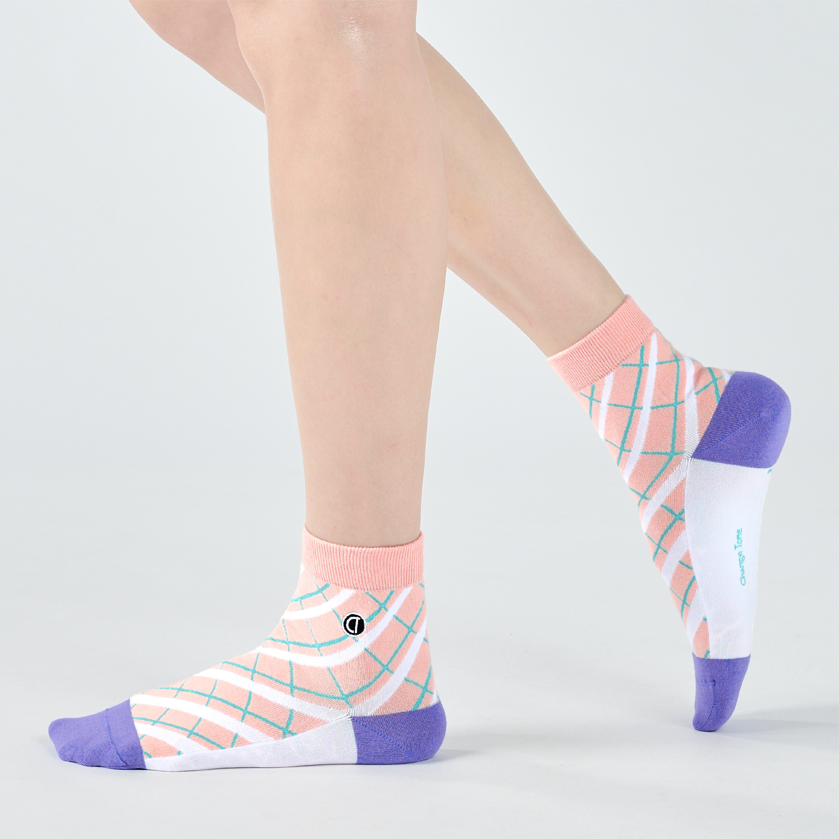 網球俱樂部〈粉紅/短襪〉