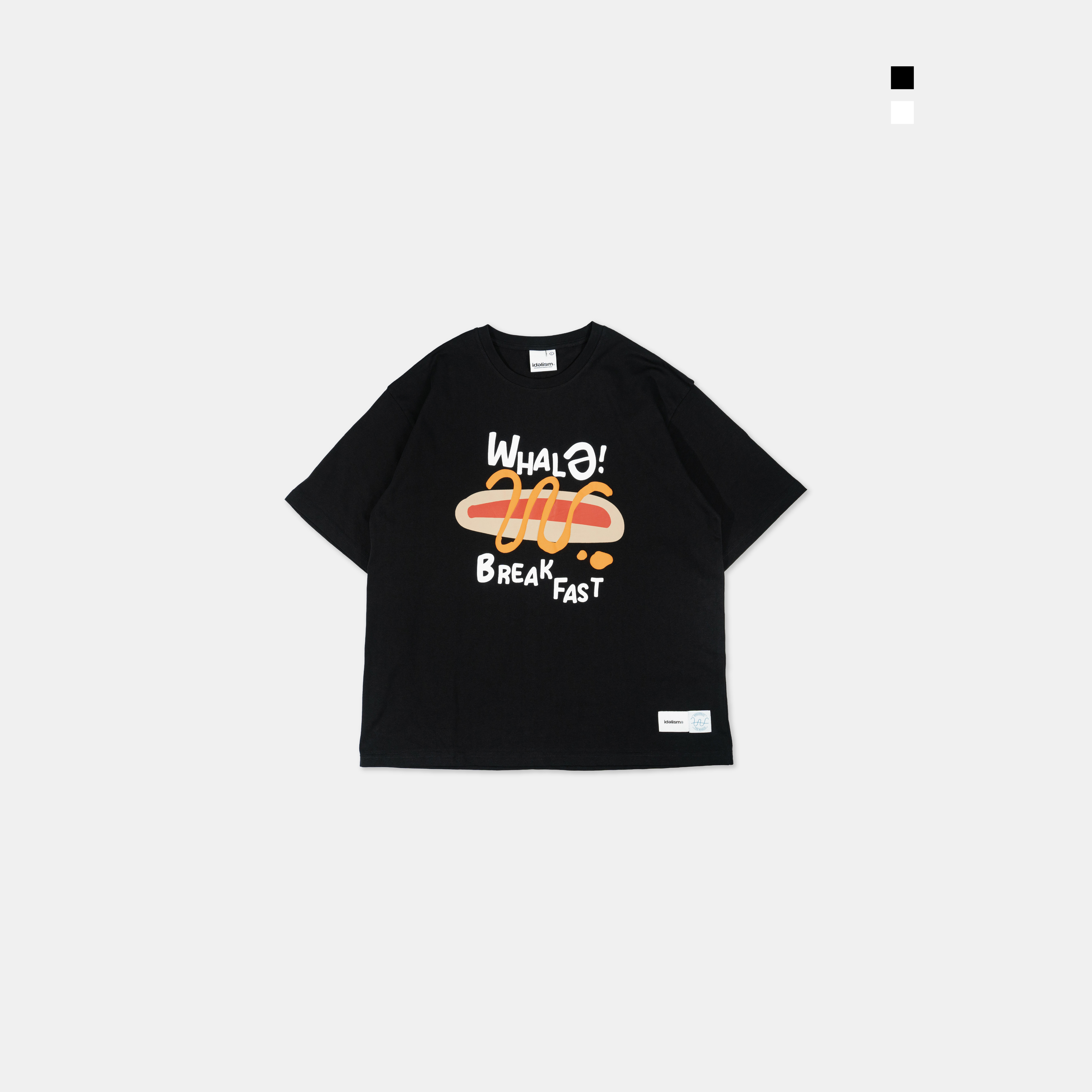 Idealism ID25994 WHALe Hotdog 餵我熱狗 短袖 短T