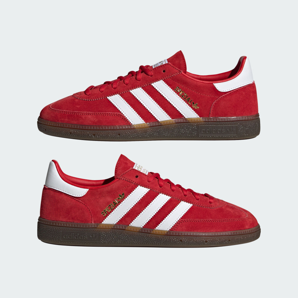 【 adidas HANDBALL SPEZIAL 運動休閒鞋 - 紅 】