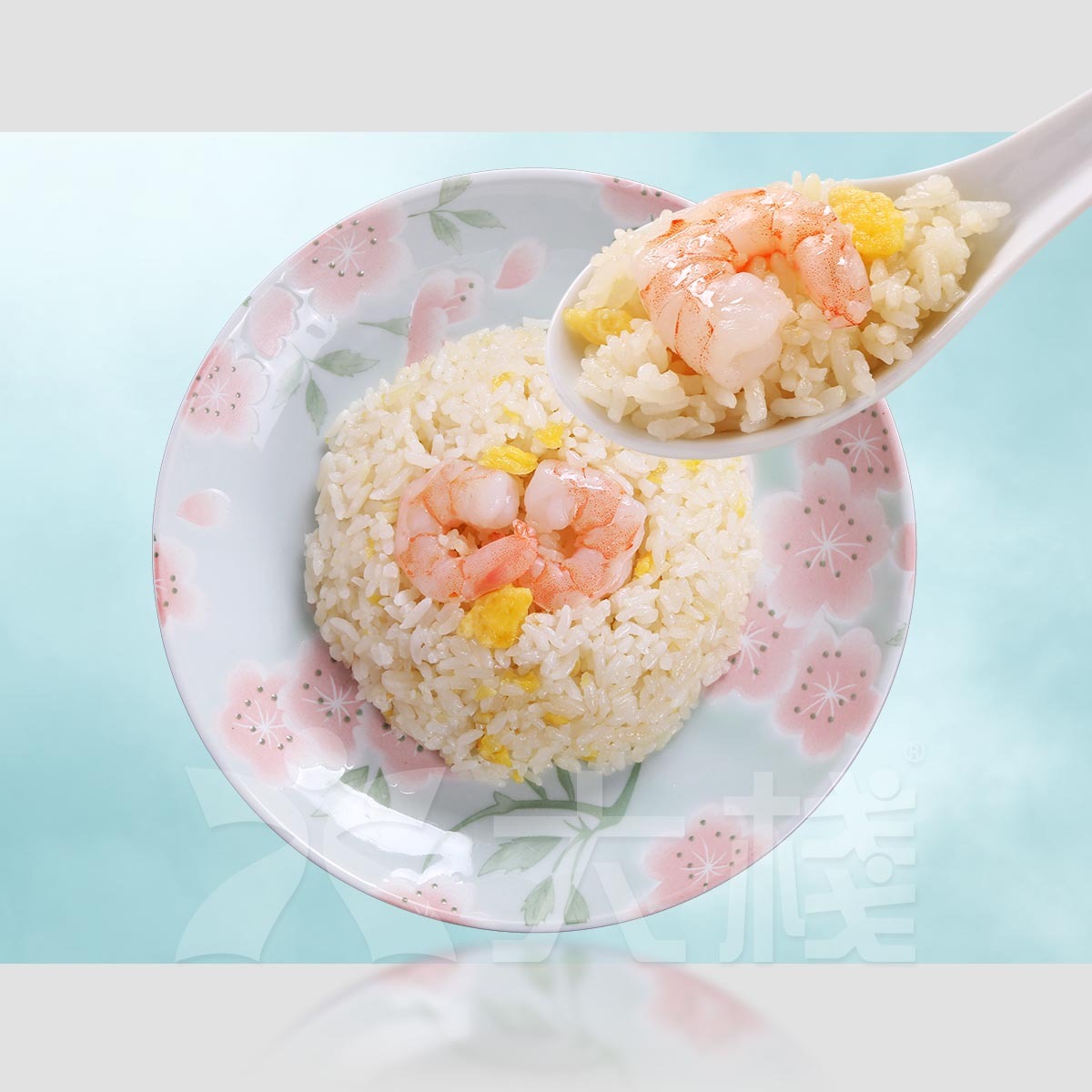 手工點心 | 荷葉日式海老蛋炒飯 (4件x128克)