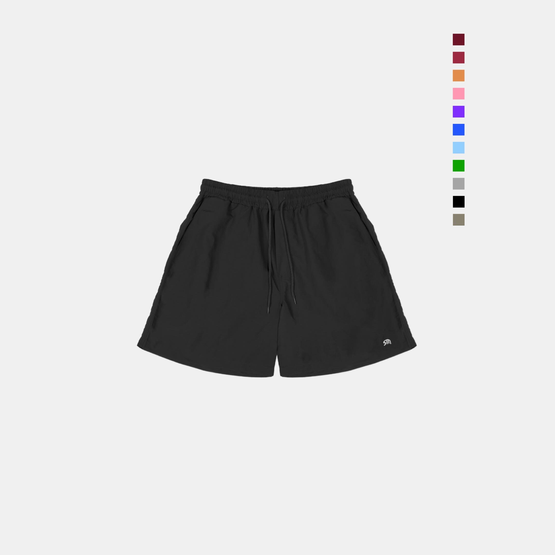 SIMON MADE BS-2412 基礎 多色 防潑水 尼龍 短褲