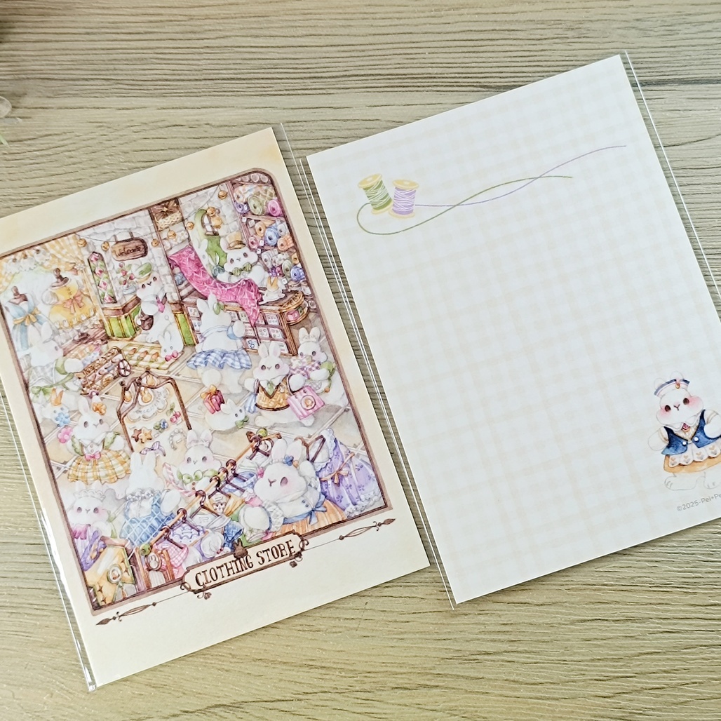 Pei+Pei．小鈴鐺服裝舖 明信片