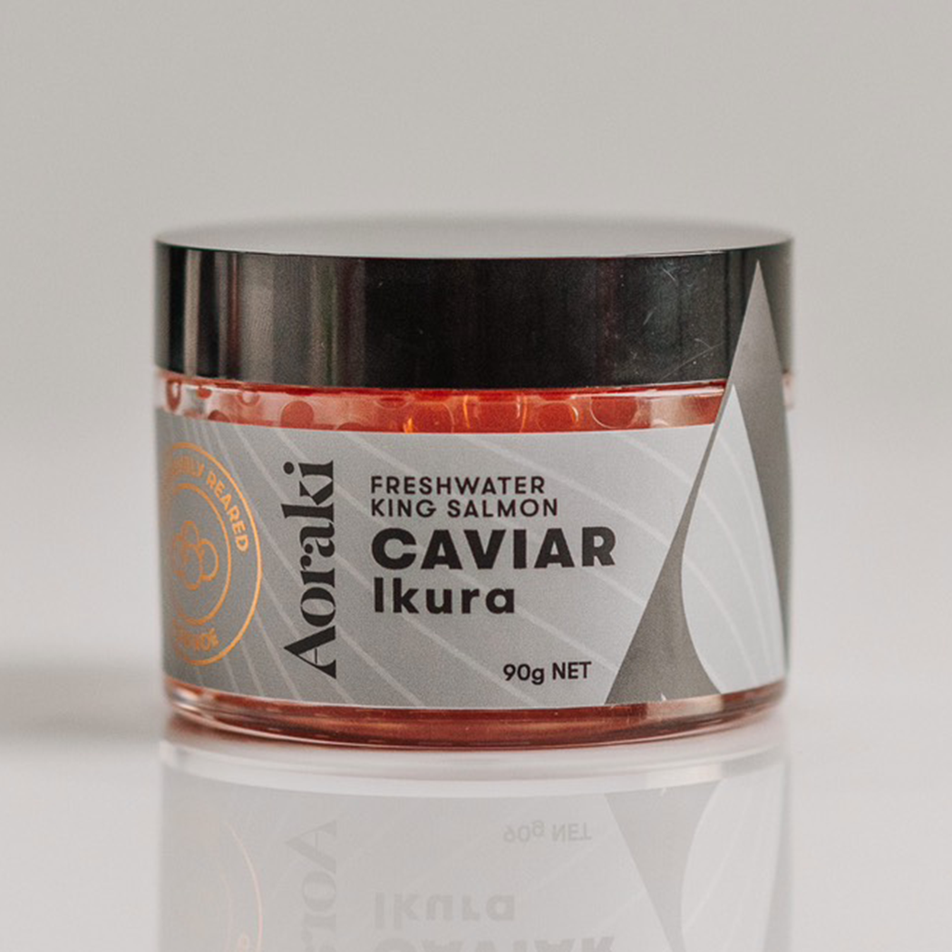 庫克山冰河帝王鮭魚子醬 90g (日本風味-急速冷凍)