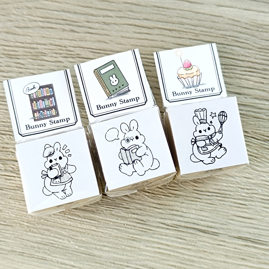 Pei+Pei．小兔印章 共三款