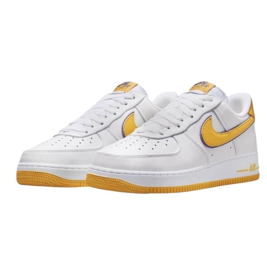 <連線代購商品>Kobe Bryant x Nike Air Force 1 Low Home 白黃 低筒 聯名款 休閒鞋【FZ1151-100】AF1