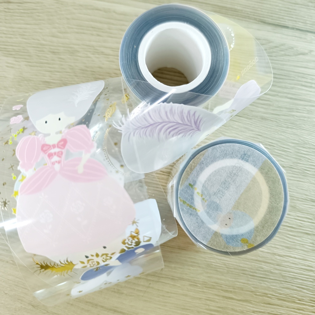 boogoo．娃娃玩造型 5cm燙金亮面PET膠帶 <整捲/分裝>