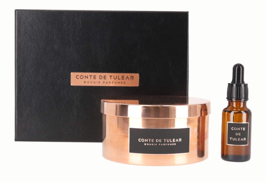 Conte De Tulear Volcanic Rock Diffuser Set/Gum Arabic POTPOURRI Theater 35  JUN25