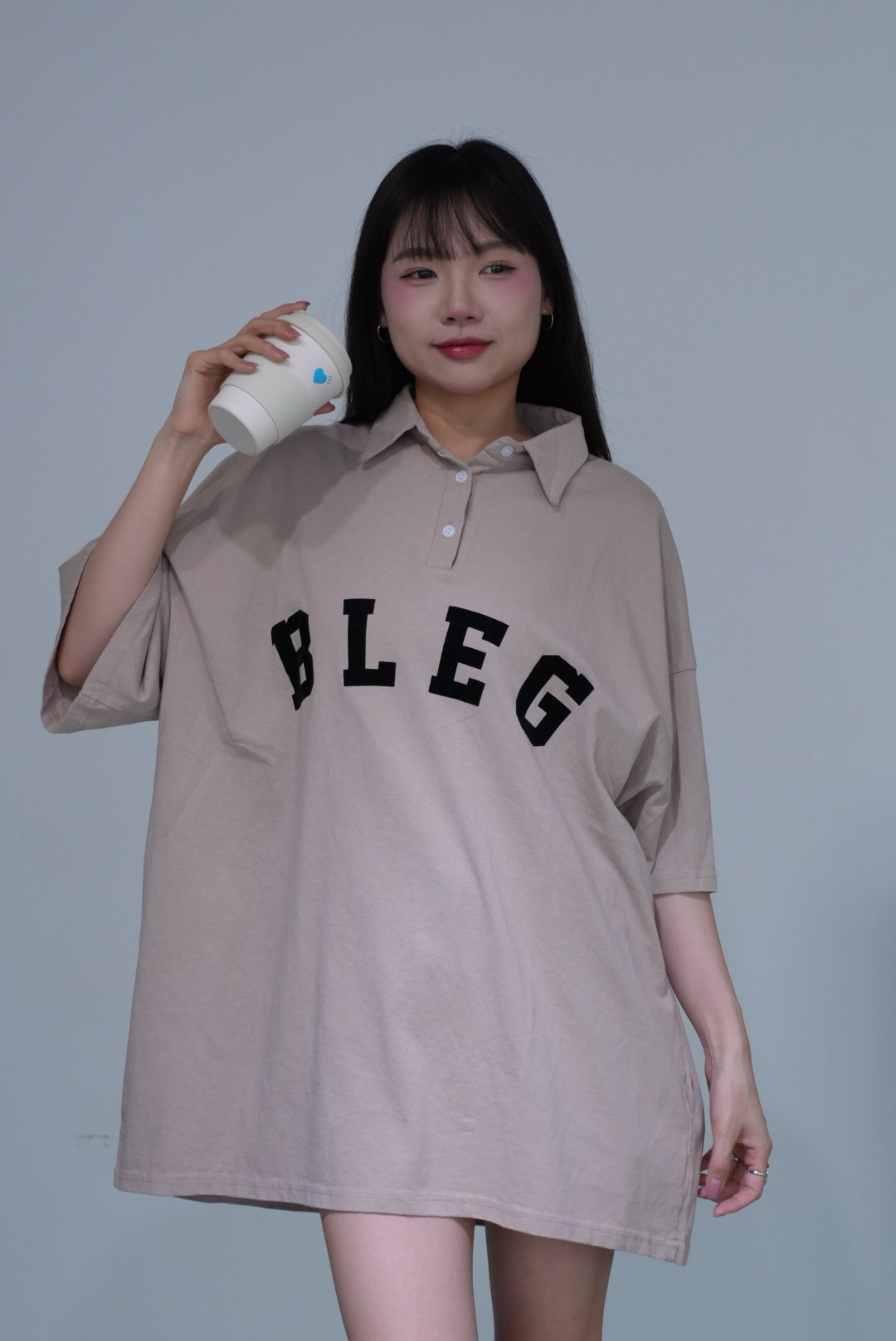 POLO英字T