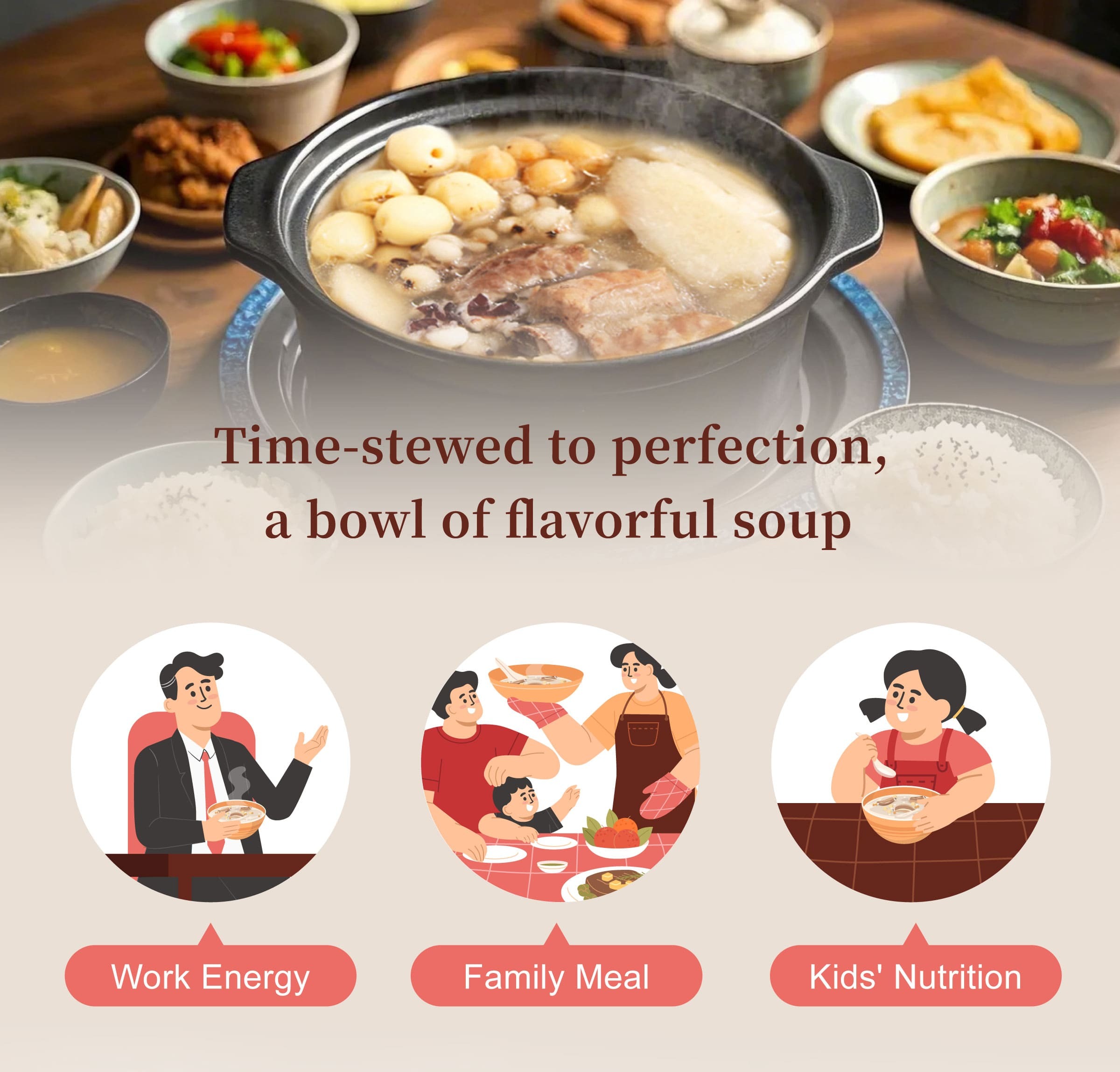 Dengyi Four Spirits Soup Suitable For