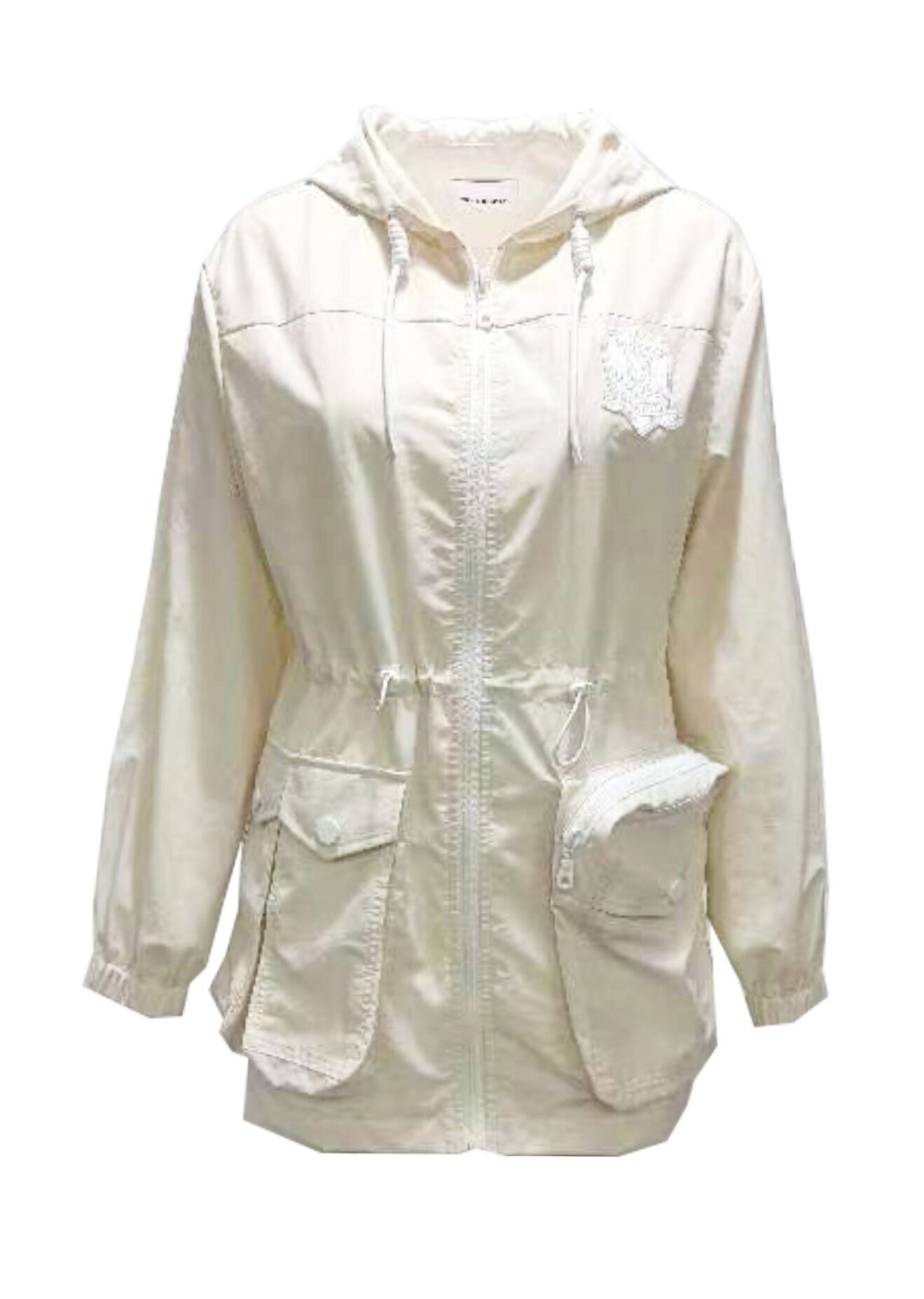 BD10123D1 浮雕花園風衣外套