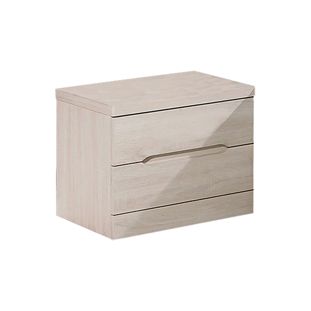 瑪瑞1.6尺床頭櫃/二抽收納櫃/置物櫃