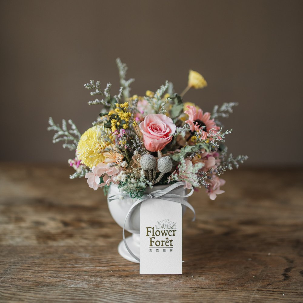 田園晴光  | 桌花