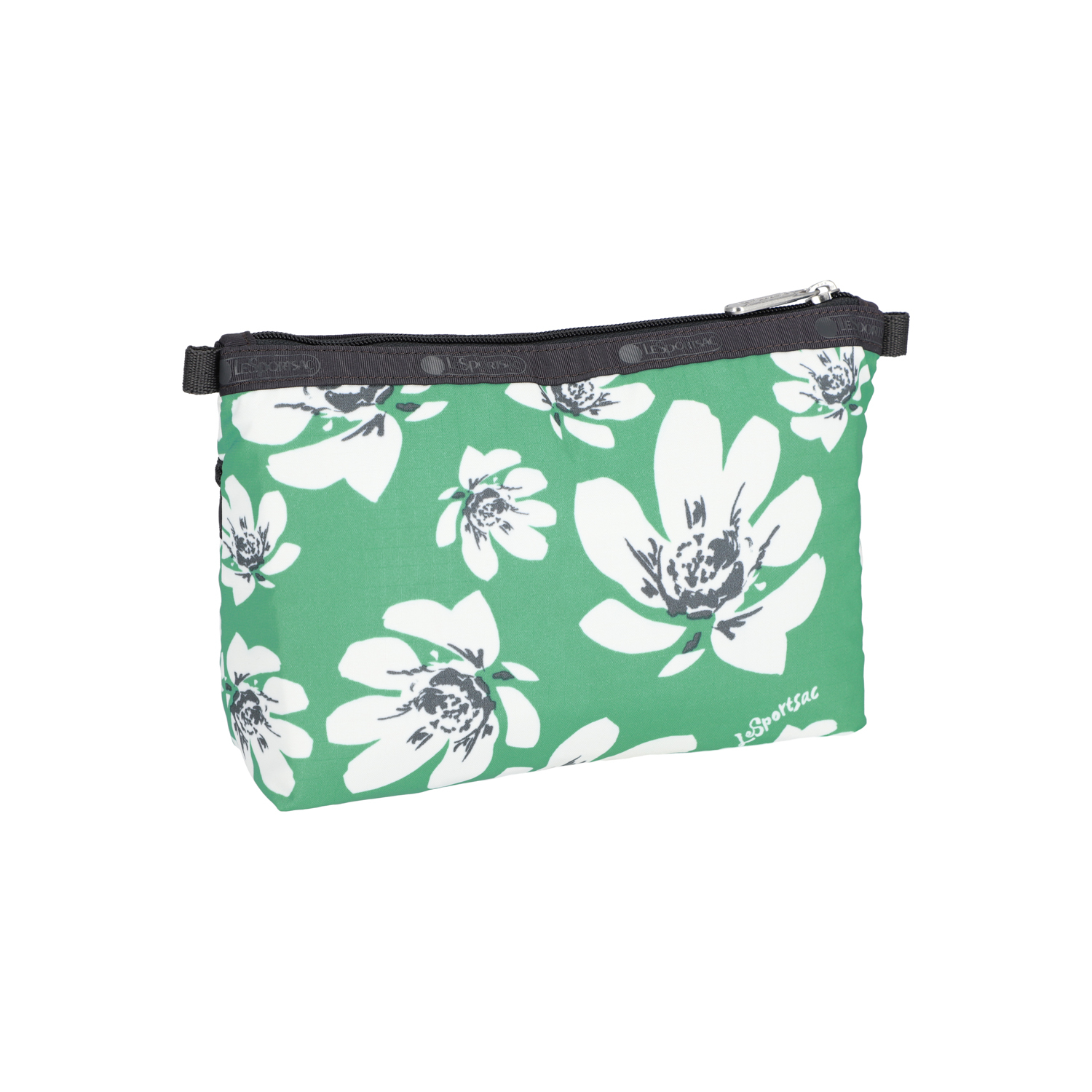 雙層化妝袋 (TROPICAL GARDEN GREEN)