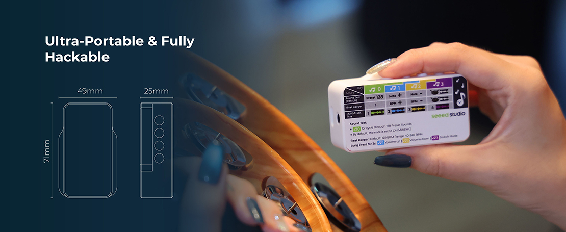 XIAO MIDI Synthesizer 合成器,小尺寸