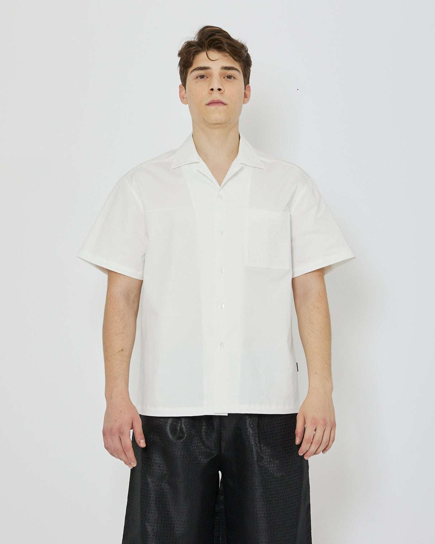 【RICHMOND X】寬版口袋短袖襯衫
