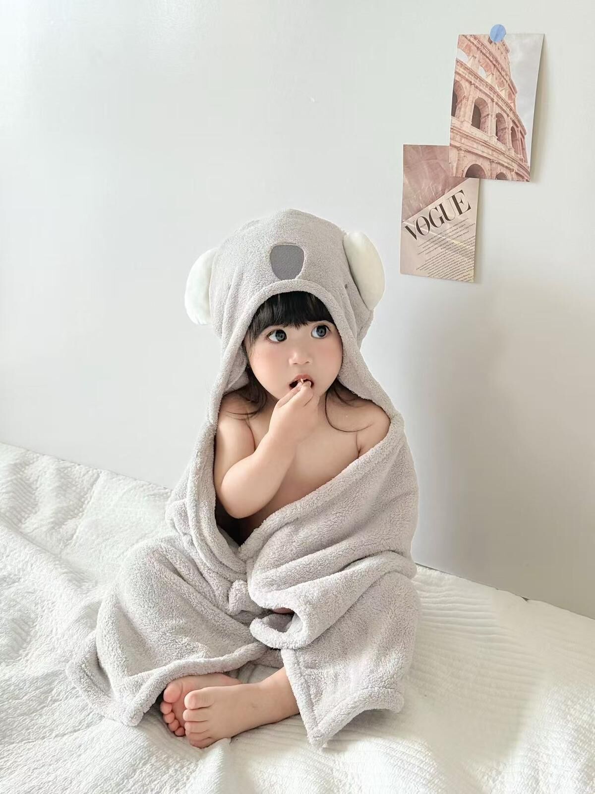 法單 mamaspapas動物浴巾