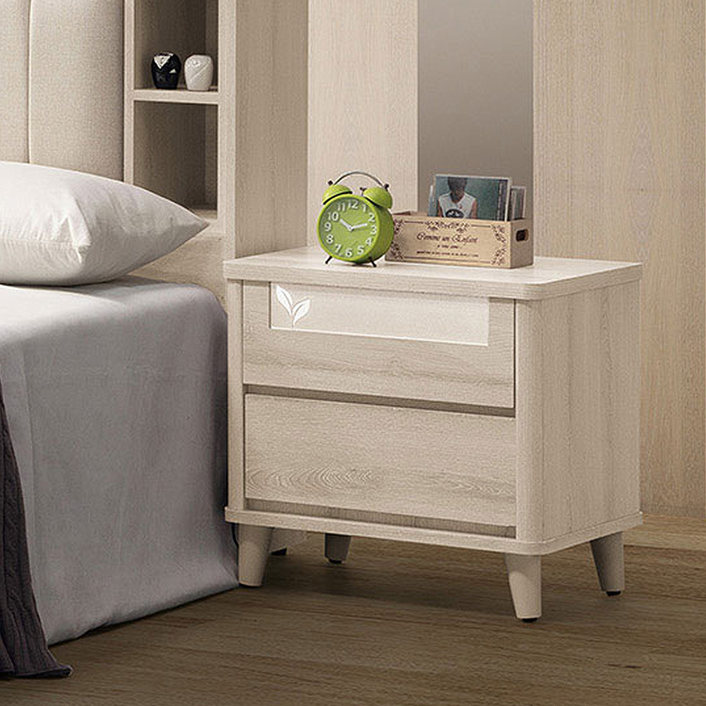 柏瑪1.8尺床頭櫃/二抽收納櫃/置物櫃