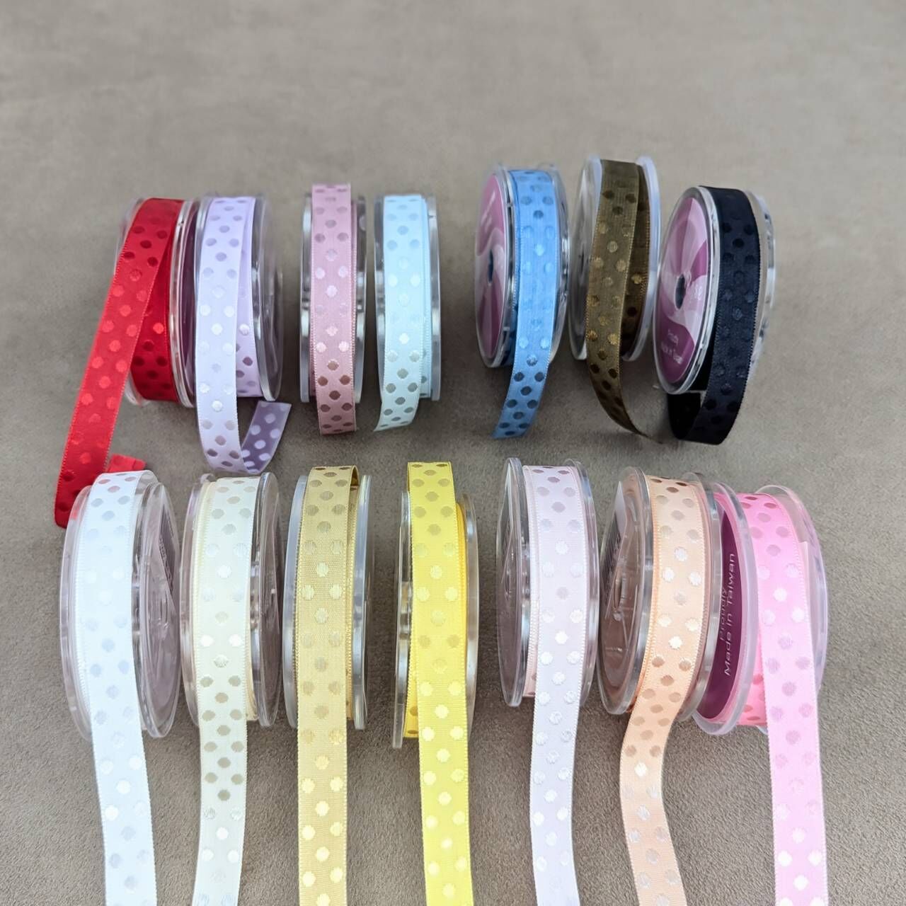 緞紋點點提花/10mm