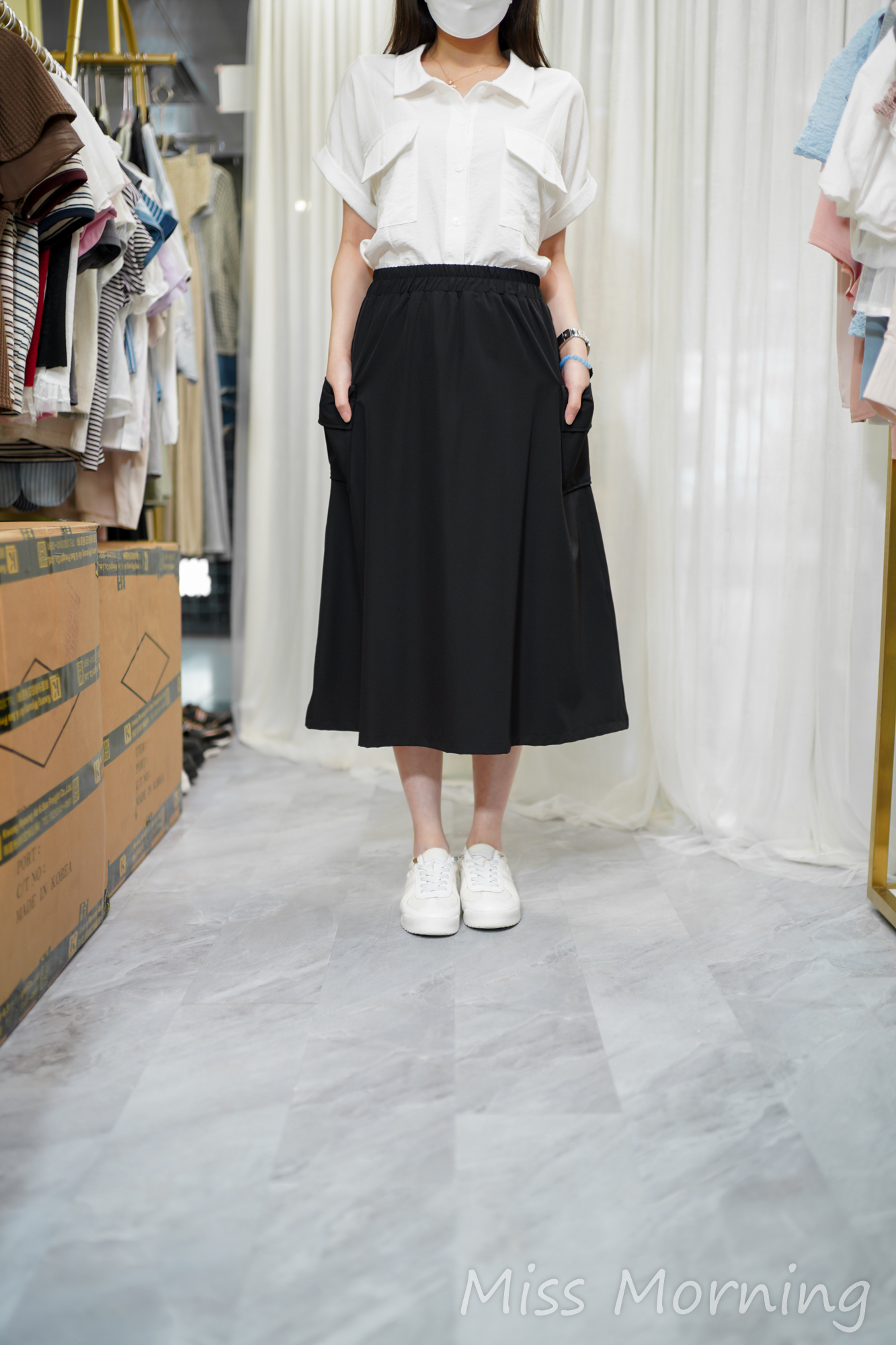 顯瘦免燙上衣/外套兩穿(14672)&福利款唔揀人著風衣裙(33981)