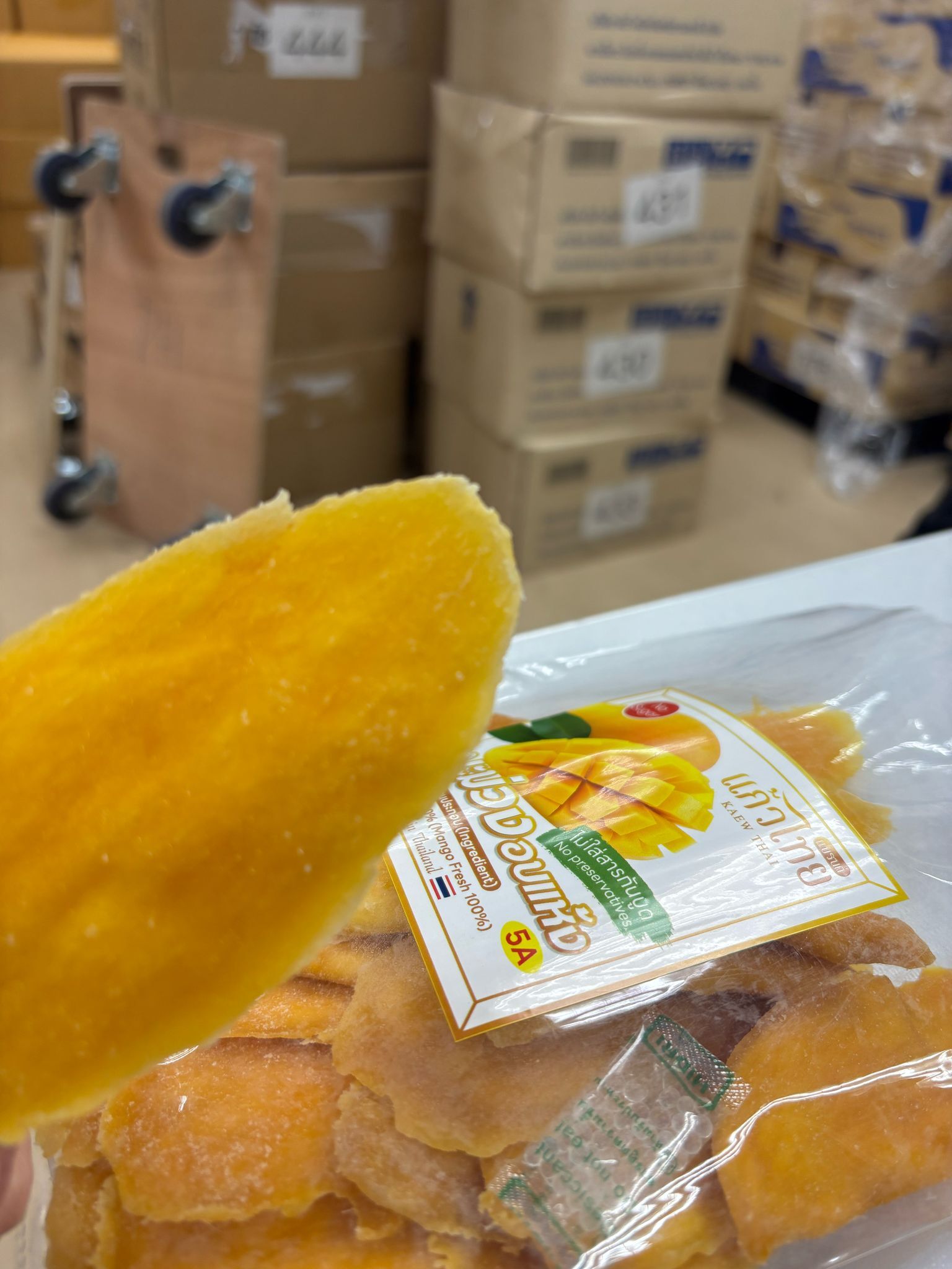 泰國直送✈️自然低糖重芒果味的芒果乾500g