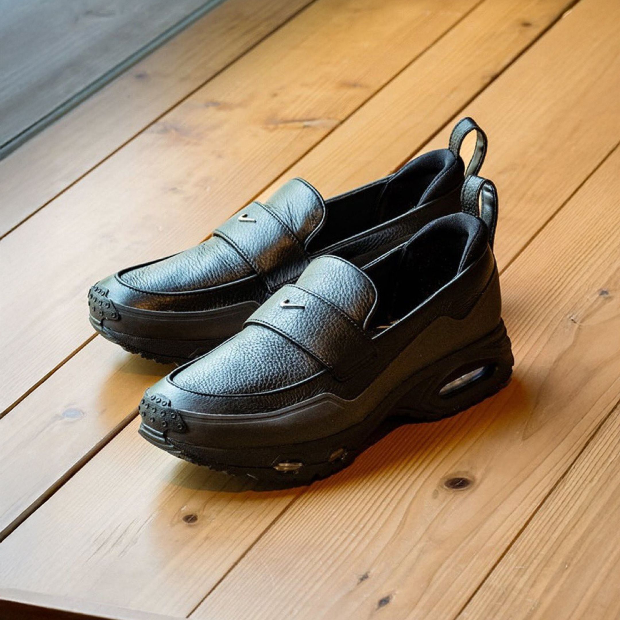 NICEDAY 代購 SWDC x Air Max Phenomena 聯名 黑色 穆勒 樂福鞋 黑灰 日本限定 HJ4400-002