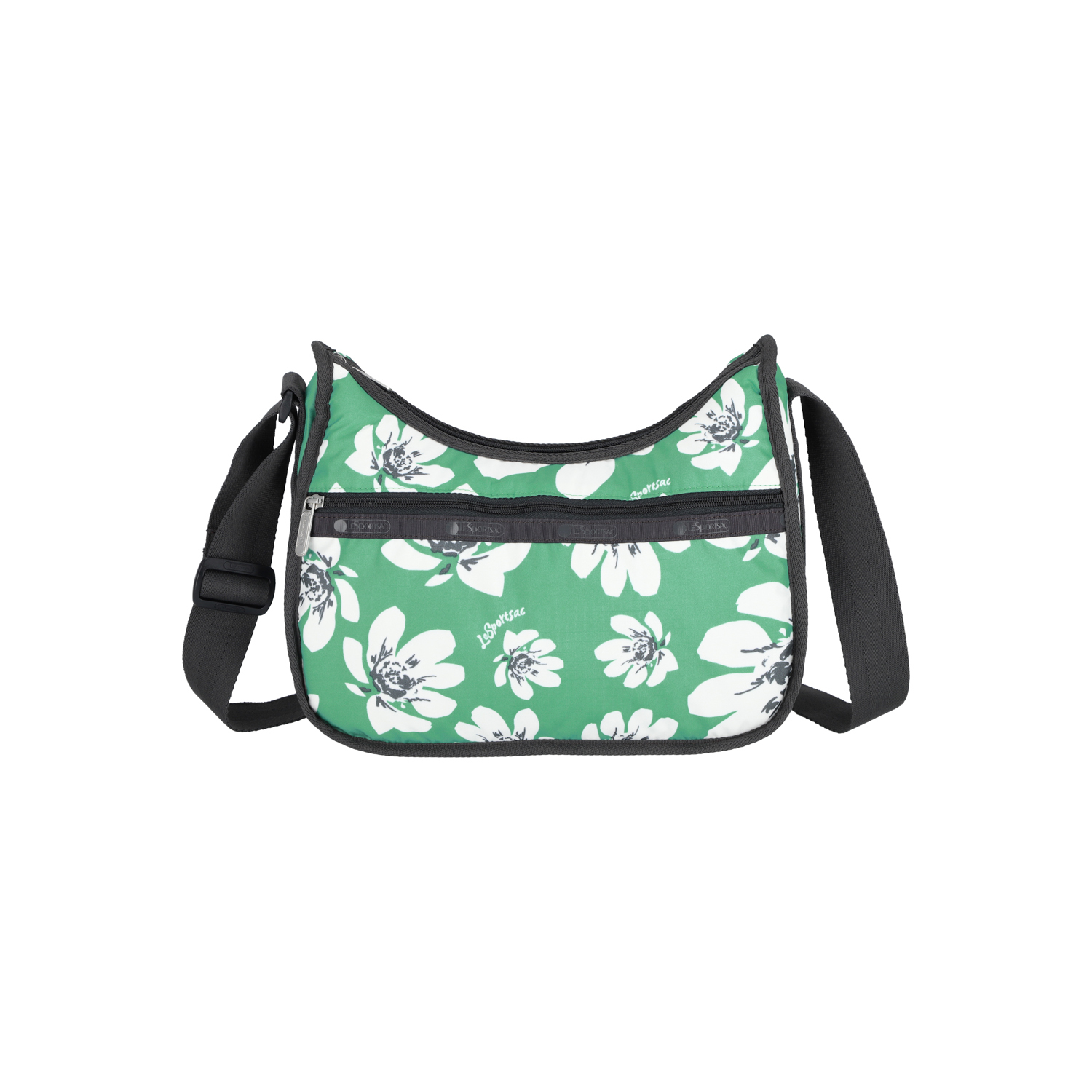 CLASSIC HOBO 經典斜揹袋 (TROPICAL GARDEN GREEN)