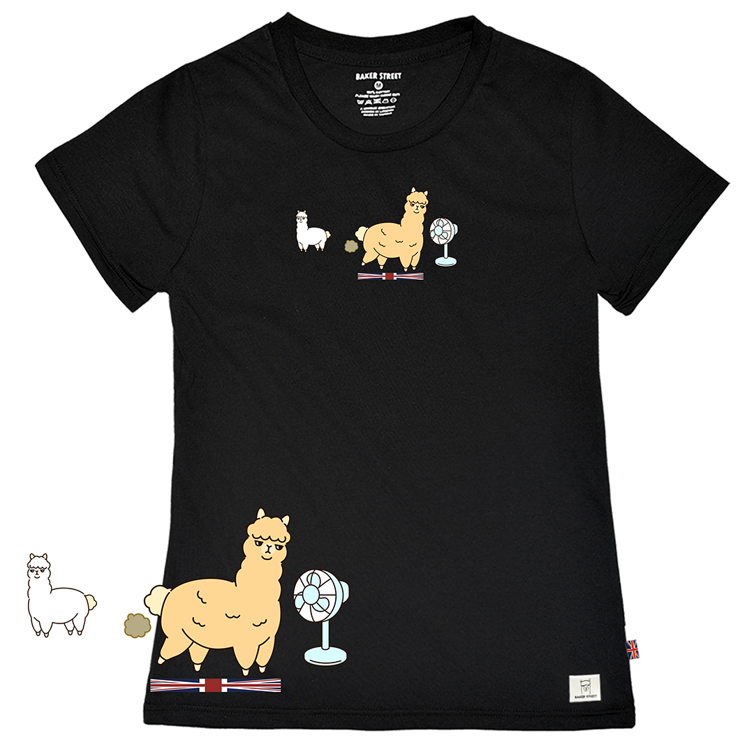 Fartapaca 放風駝 女版短T