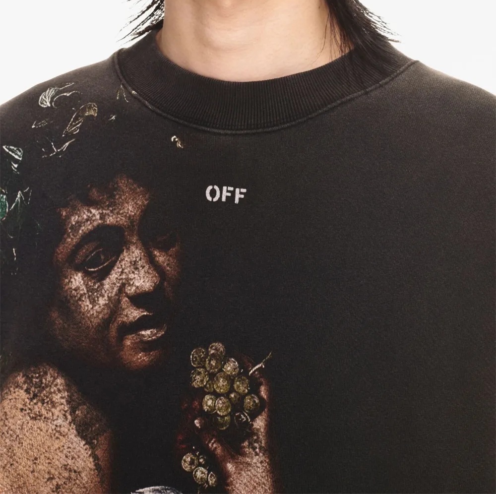 OFF-WHITE BACCHUS COTTON SWEATSHIRT L/S - PRE ORDER ITEM (預訂中)