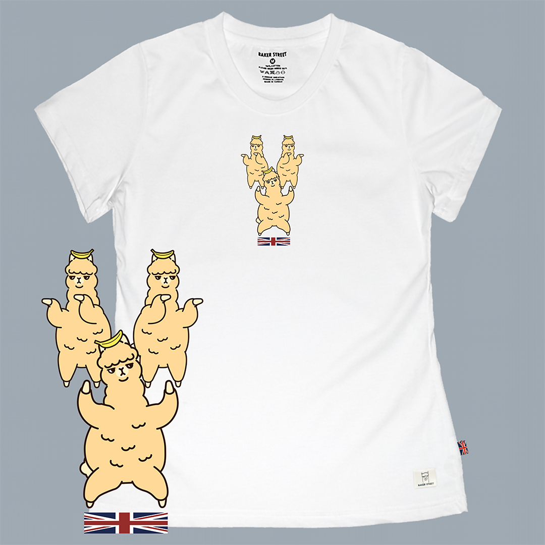 AlpaForce 戰隊駝 女版短T