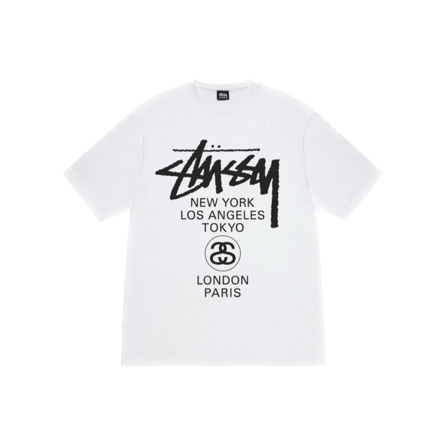 STUSSY WORLD TOUR短T