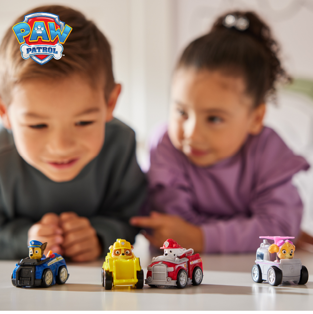 汪汪隊立大功玩具 口袋小賽車