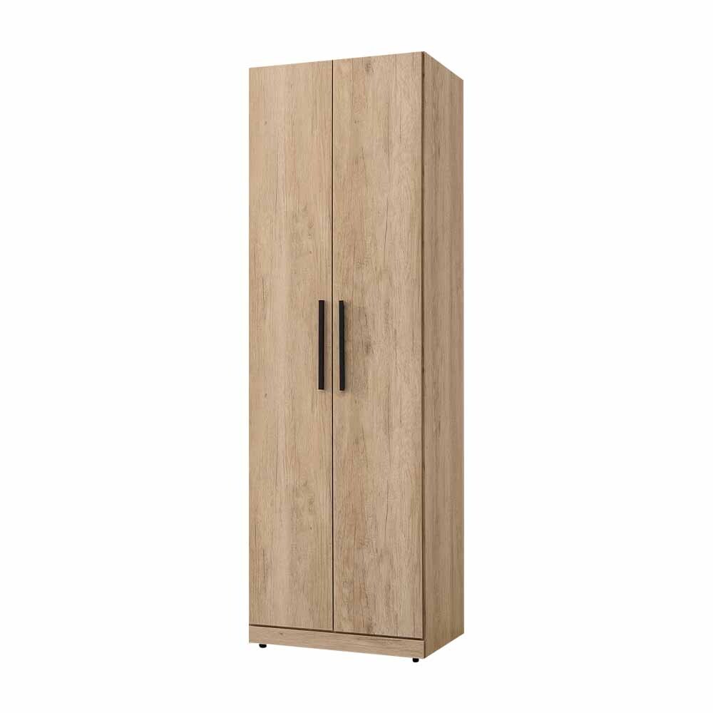 艾加2尺二門衣櫃(雙吊桿)