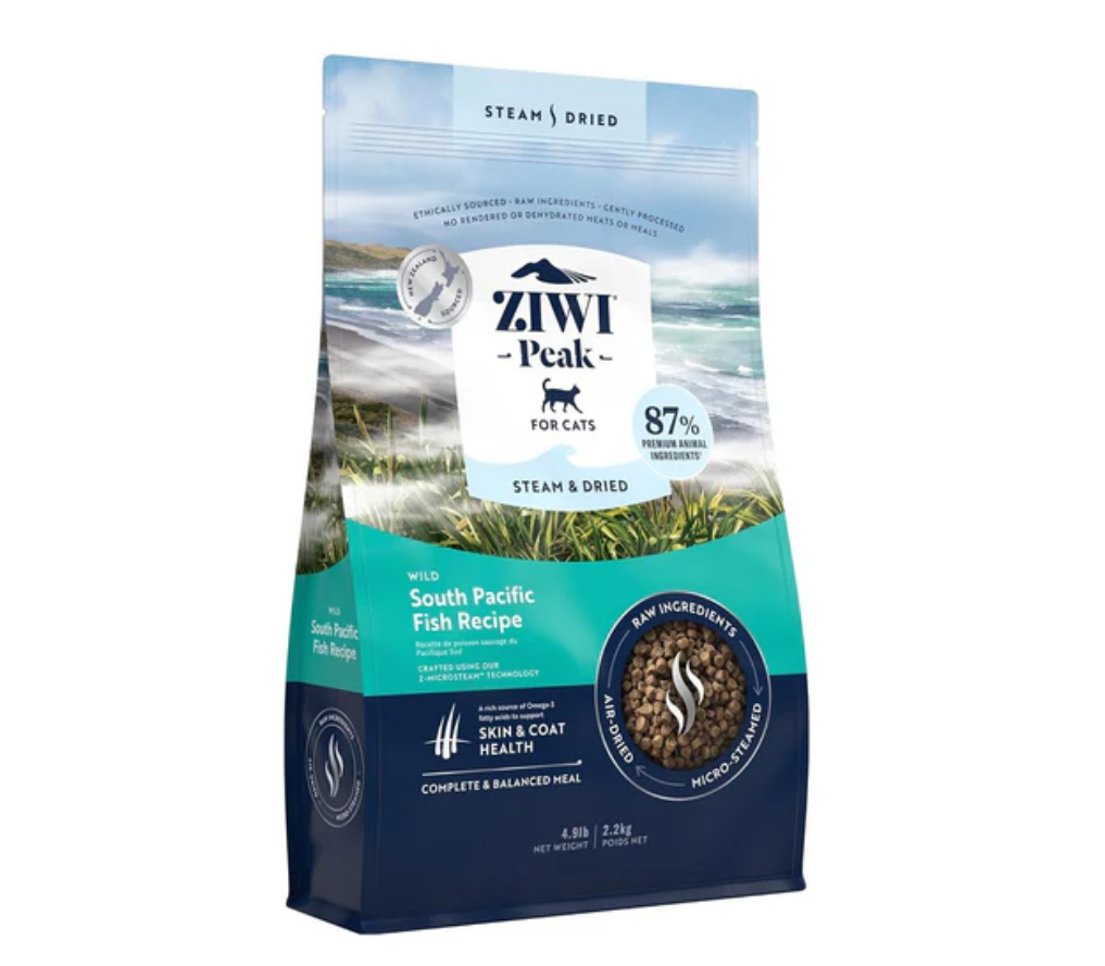 Ziwi Peak ZIWI® Peak Steam And Dried WIld South Pacific Fish Recipe．800g/2.2kg