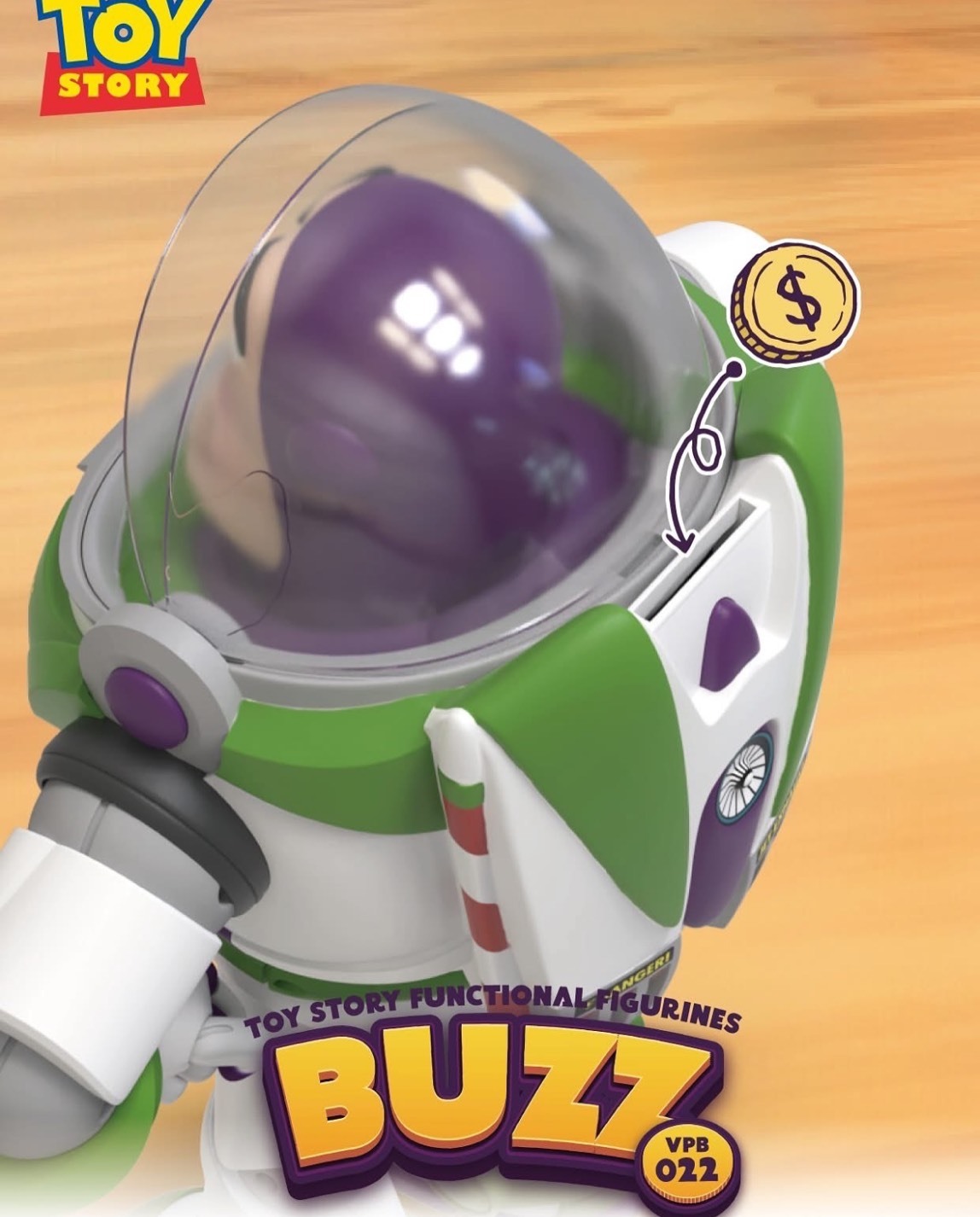 國外限定 超巨大 巴斯光年 存錢筒