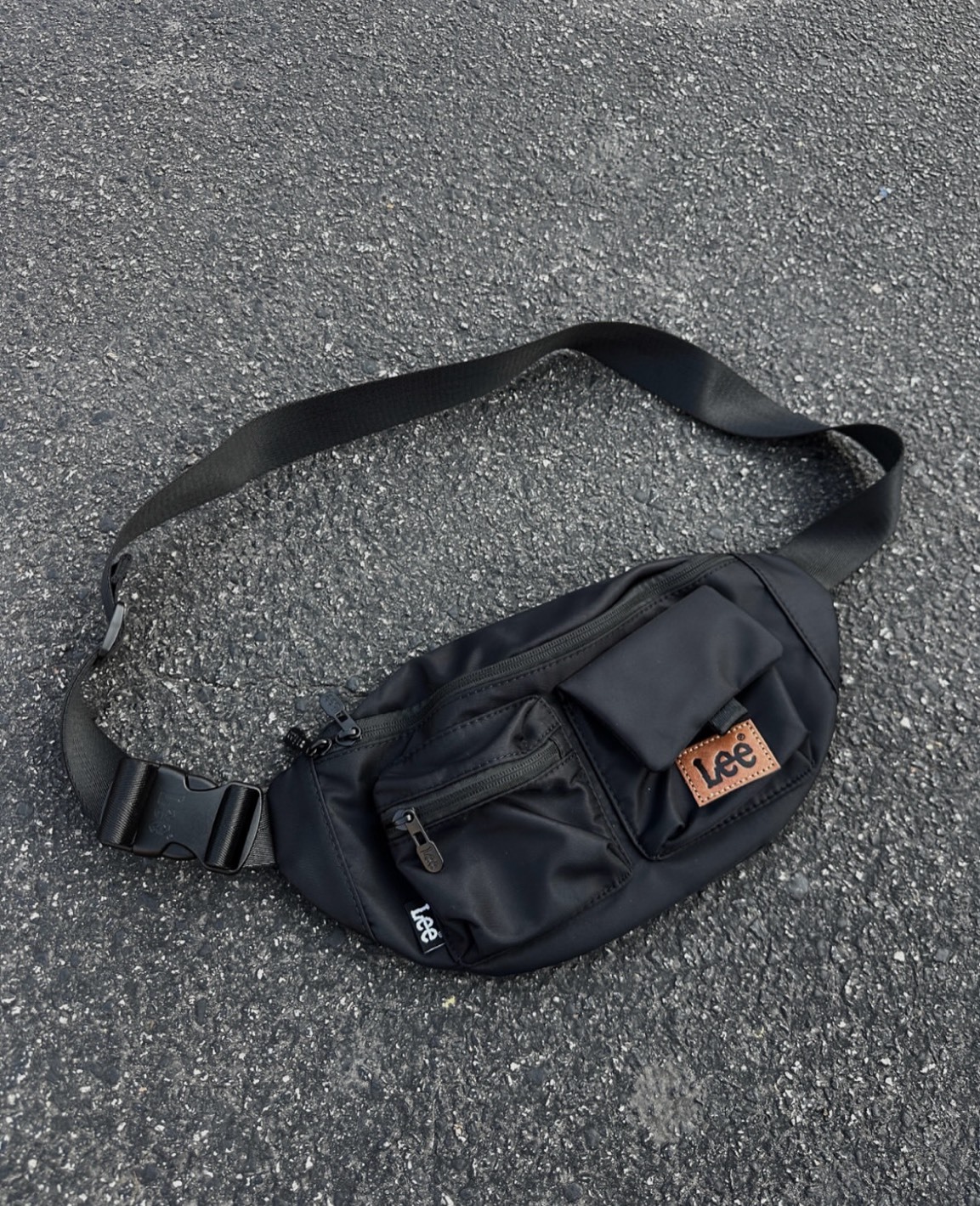 LEE 可調式 防潑水 腰包