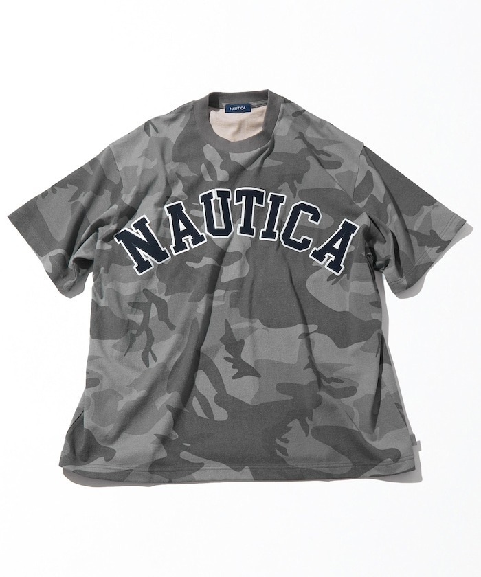 2025SS NAUTICA ARCH Logo S/S Tee 貼布 寬鬆 迷彩 短T 短袖 大LOGO 現貨 1026207500199