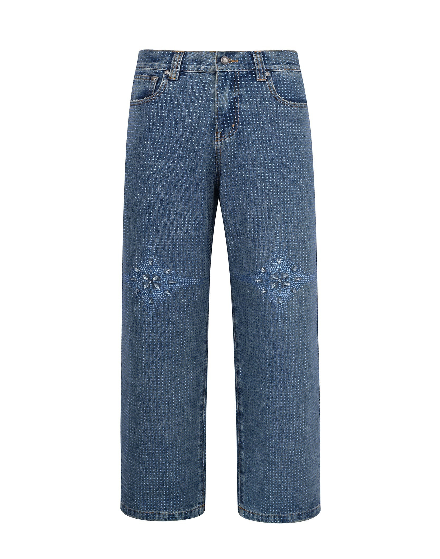 BIRTH OF ROYAL CHILD｜Stellar Pave Jeans (Blue)