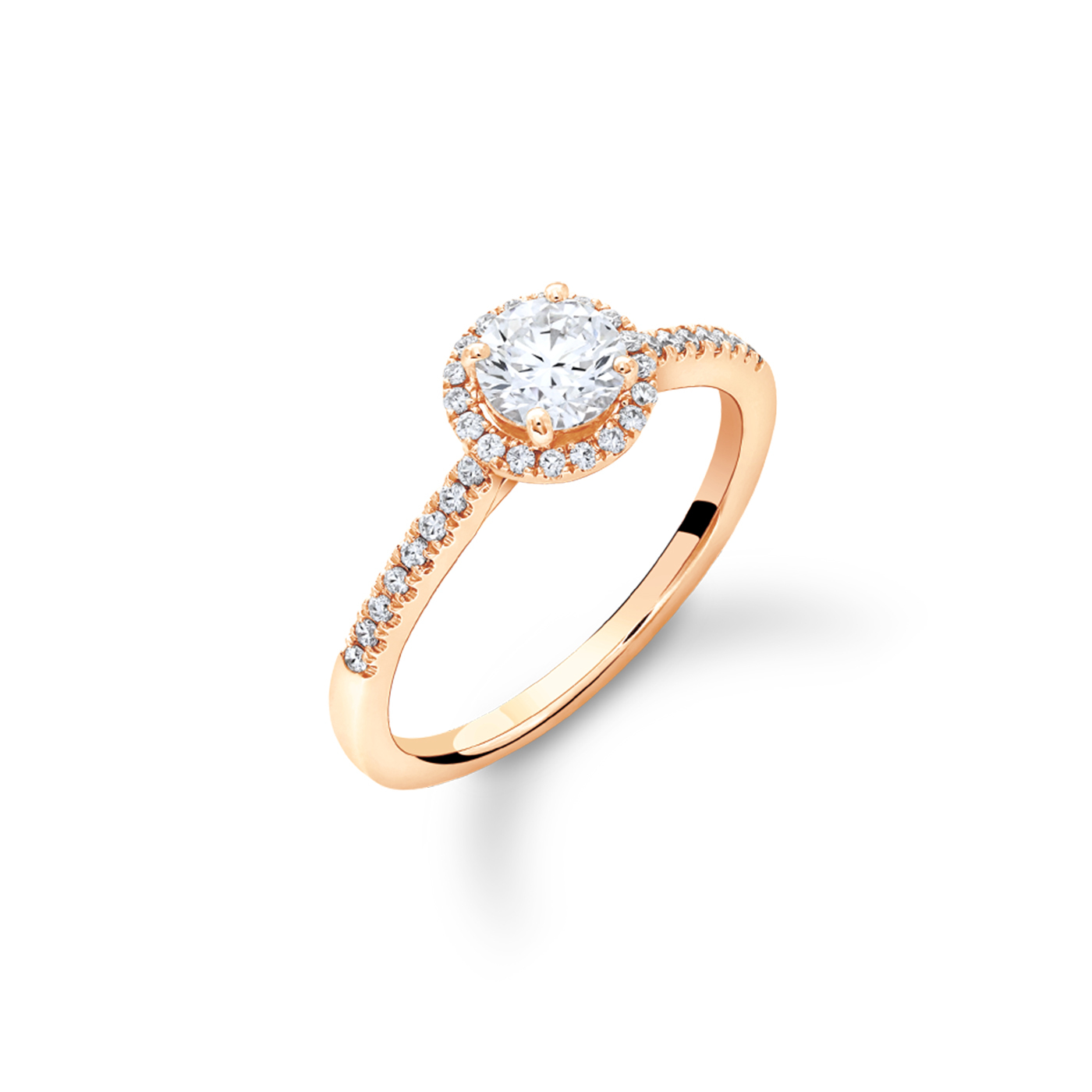 光之旅途 — GIA50分圓形鑽戒